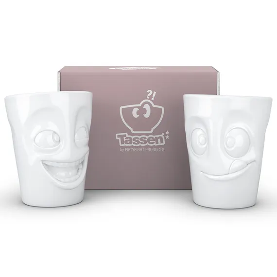 Набор из 2-х кружек Tassen Joking &amp; Tasty 350 мл