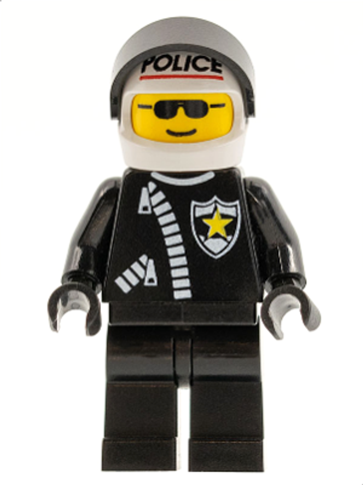 Минифигурка LEGO cop043 Полицейский в шлеме