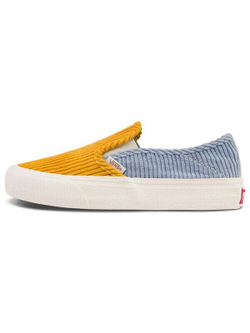 Кроссовки Vans Unisex Slip On Sneakers Yellow/Blue