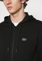 Lacoste Толстовка на молнии - Чёрный (LA222S089-Q11)