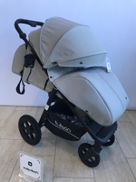 Коляска детская прогулочная BubaGo арт. BG 130-1 MODEL BASS color/цвет Light grey /Светло-серый