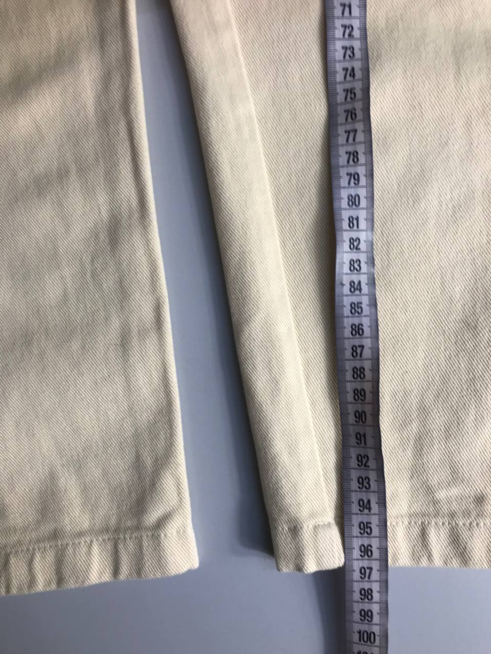 Джинсы Zara прямого кроя,маркировка 38, визуально на 44 размер