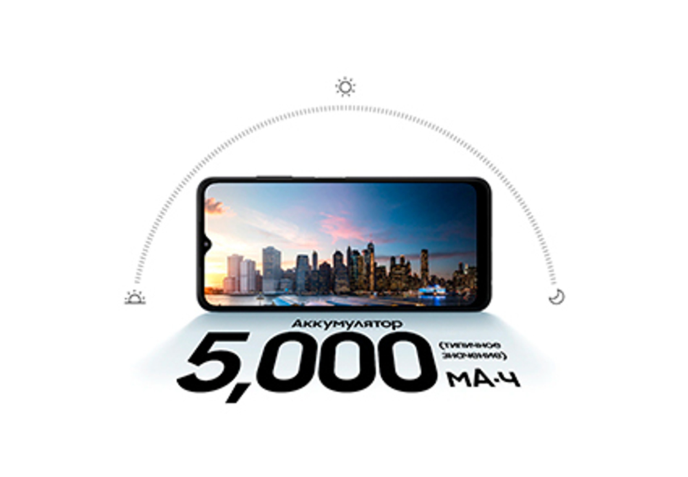 Смартфон Samsung Galaxy A22s 5G 4/64 ГБ RU, белый