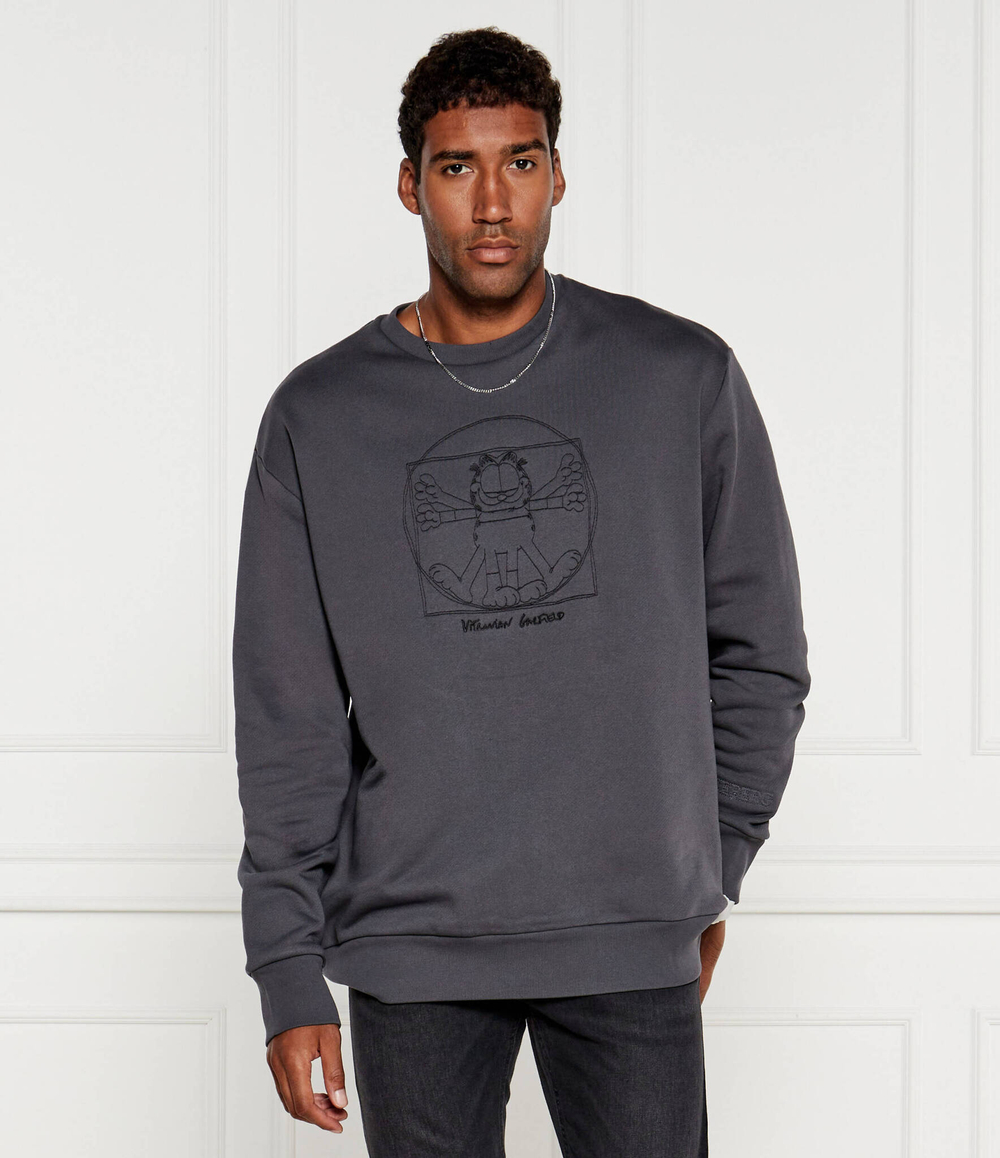 Худи Iceberg - пепельный(245 I1P E090 6332)