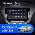 Teyes X1 10.2" для Skoda Octavia 2013-2018