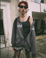 Худи SoWhat? Zip Серый