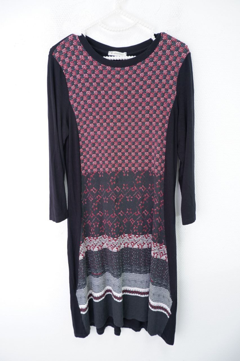 Платье Advantage с принтом 46 размер