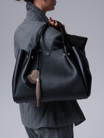 Кожаная сумка Vasilisa DBR 31210 черный/рокфор