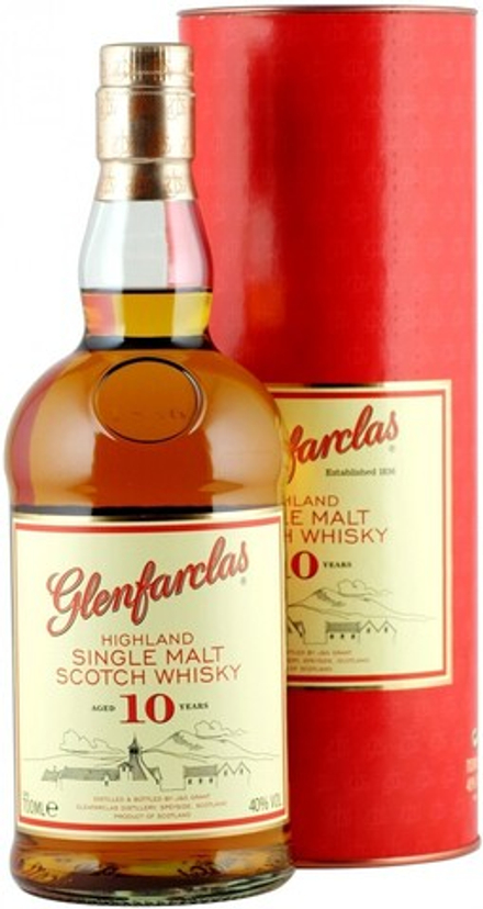 Виски Glenfarclas 10 years, 0.7 л
