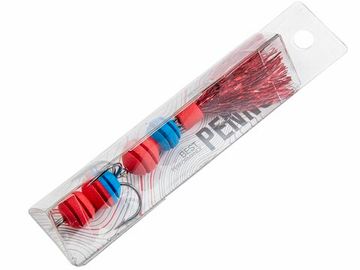 Приманка джиг. LJ PENNON ROLLERWORM крас./син. в блистере