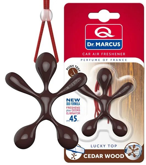 Ароматизатор подвесной  Lucky Top  Cedar Wood (Dr.Marcus)