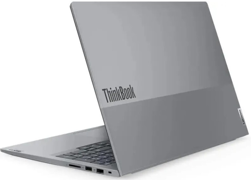 Ноутбук  Lenovo Thinkbook 16 G6 ABP 16 ", Ryzen 5, 16 Гб RAM, 256 Гб SSD, Radeon Graphics, Серый