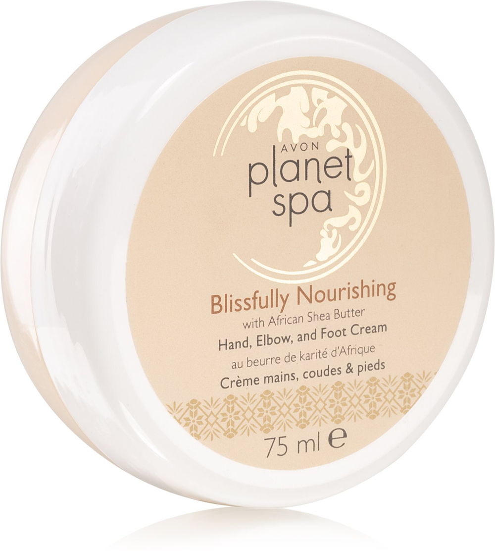 Avon Planet Spa Blissfully Nourishing - питательный крем для рук и ног /   75  ml  / GTIN 5059018123787