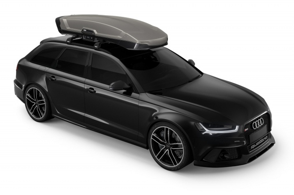 Автомобильный бокс Thule Vector Alpine титановый матовый, 380л (613500)