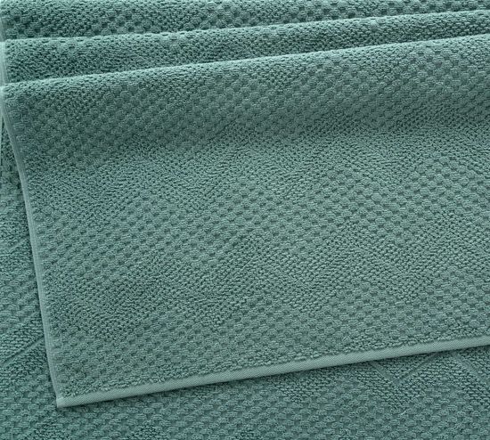 Комплект махровых полотенец Восторг полынь 50x90 см и 70x140 см 500 г