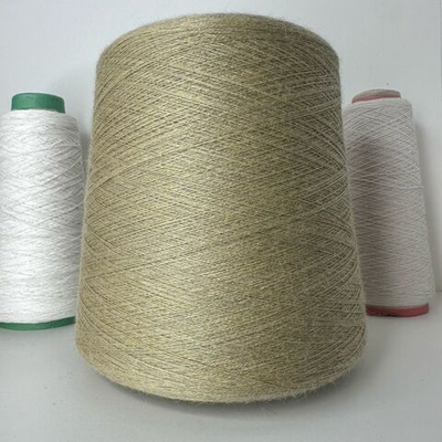 ALMOND - Loro Piana; 60% кашемир, 40% альпака; 1300м/100гр; col.4713 Herry; цвет: соломенный меланж