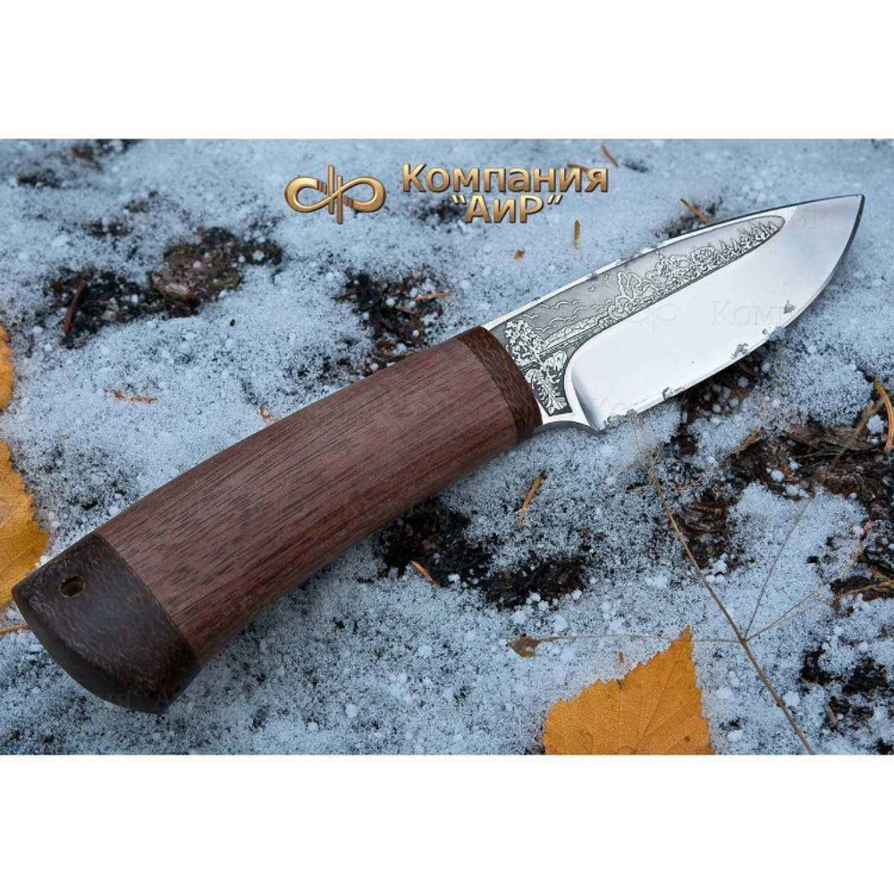 Нож АиР Добрый (орех, 95х18)