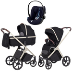 Коляска Carrello Vector CRL-6550 и автокресло Cybex Cloud G i-Size Ocean Blue Plus 3 в 1 Pearl Black