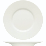Тарелка «Пьюрити» мелкая;эко-кост. фарф.;D=17,H=2см;белый (Цвет: белый)