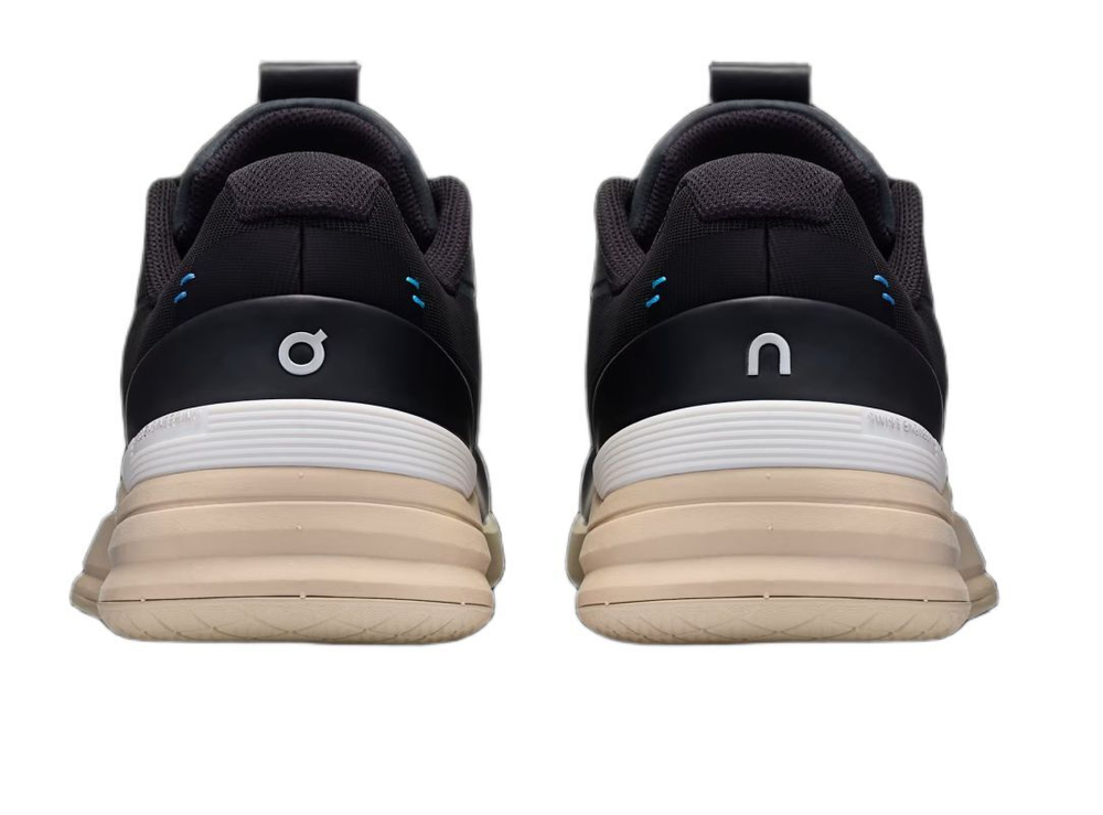 Мужские кроссовки теннисные On The Roger Pro - black/sand