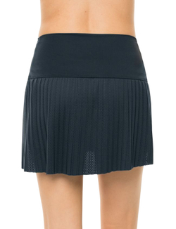 Женская Юбка теннисная Lucky in Love BMS Skirts Hi-Chop Pleated Skirt W - midnight