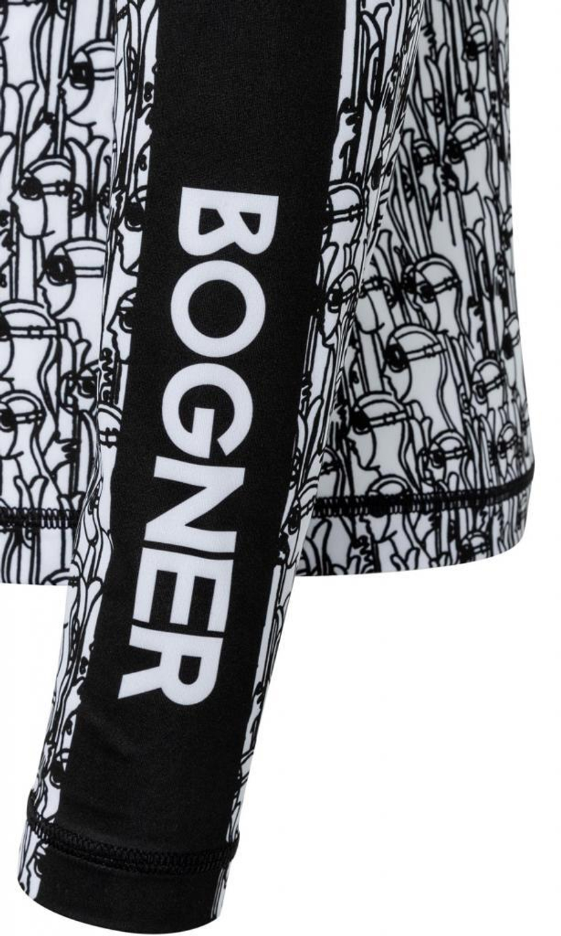 Толстовка BOGNER SPORT BELINE3 5177 9763 черно/белого цвете