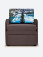 Кресло-кровать "Миник" с подлокотниками Dream Chocolate купон Пейзаж