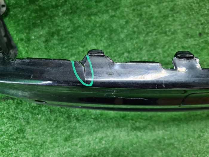 Юбка заднего бампера Audi Q7 2 (2015-2019)