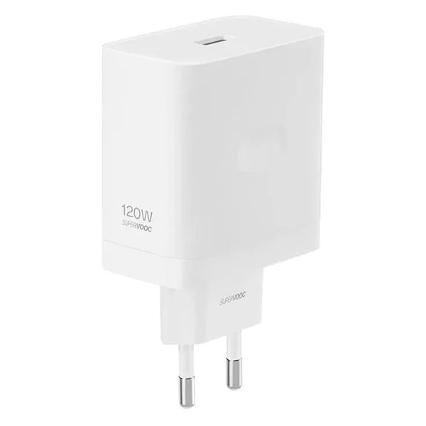 Сетевое зарядное устройство OnePlus Supervooc 120W, Белый | White