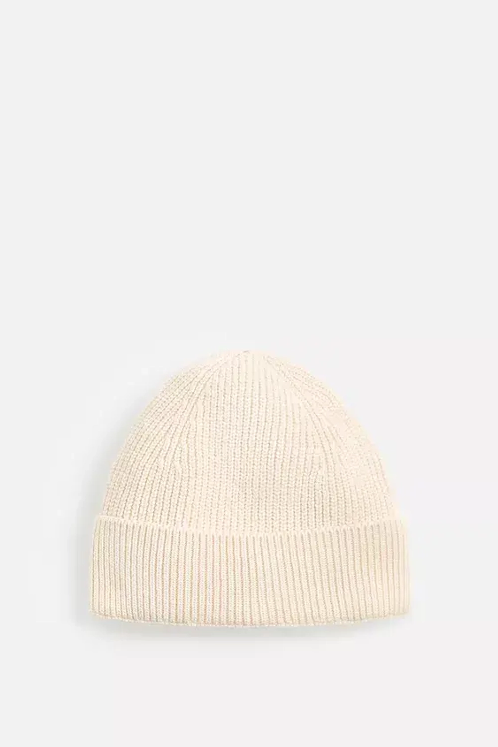 ZARA БАЗОВАЯ ШАПКА БИНИ, ЭКРЮ