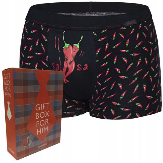 Трусы мужские боксеры Cornette Walentynkowe Salsa 010/69