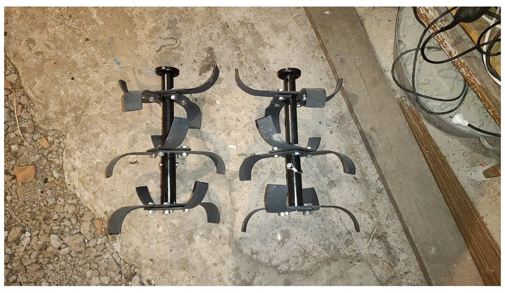 Фрезы Мобил К для мотоблока МКМ, Салют, Агат 5 и 6 ряд фрез.Мобил К МКМ, Агат, Салют(MBK0024329)