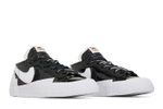 Кроссовки Sacai X Nike Blazer Low Black Patent Leather