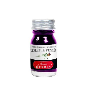 Чернила во флаконе Herbin 10 мл Violette pensée сине-лиловые (11577T)