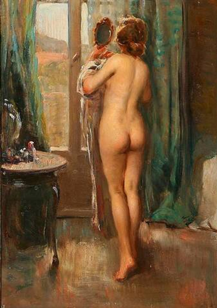 Dante Bertini (1878-1944) - эротическое искусство итальянского художника