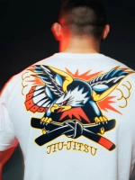 Футболка MANTO x Panku EAGLE белая