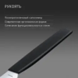 Нож Victorinox столовый, лезвие 11 см прямое, чёрный (6.9003.11) 3
