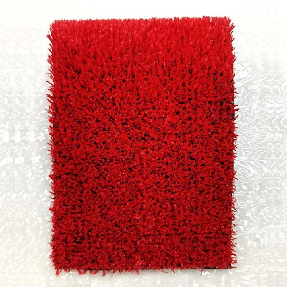 Искусственная трава "Панама", красная, ширина 4м, рулон 25м