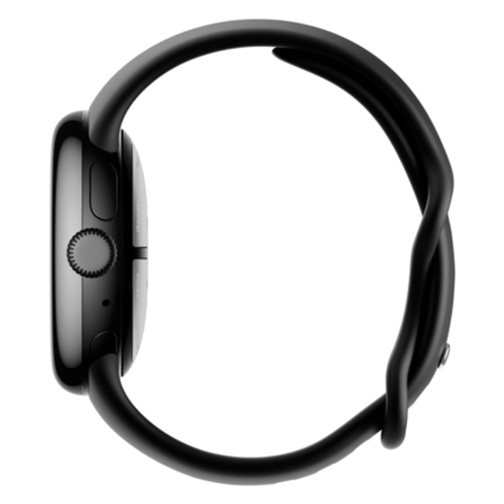 Умные часы Google Pixel Watch 2, Wi-Fi + LTE, «Матовый чёрный» корпус, ремешок цвета «Чёрный обсидиан» (версия Global)