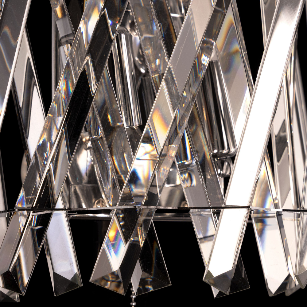 Citilux Ингвар CL334421 Бра хрустальное с выключателем Хром