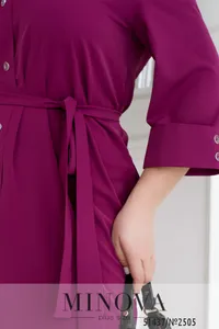 Платье 2505-фуксия Minova