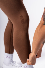 Леггинсы High Waisted Push-Up Leggings TOTALLY SEAMLESS 303 Коричневые