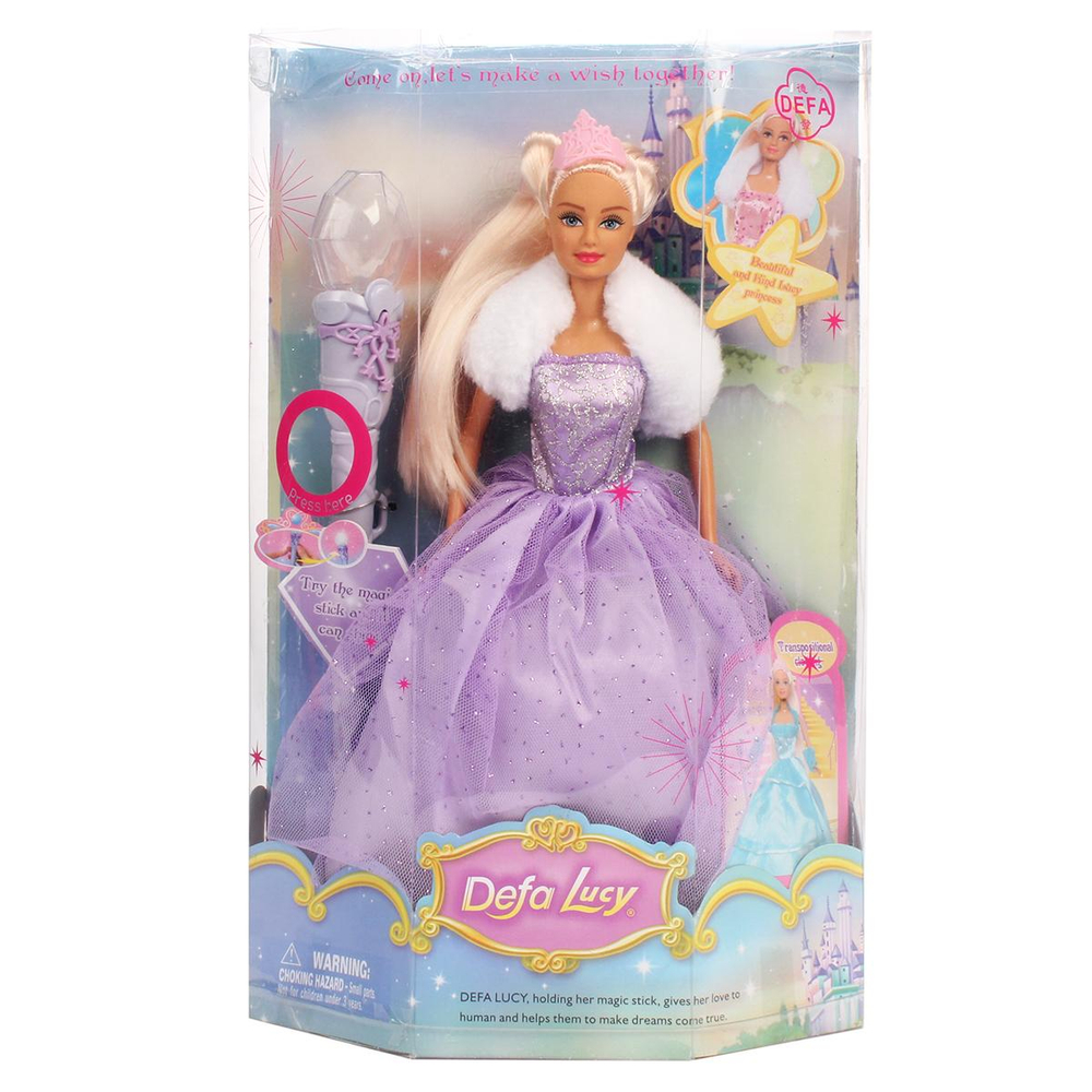 Кукла тип Модель Lucy Фея 29см.с аксесс.в ассорт.коробка