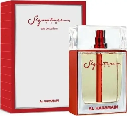 Мужская парфюмерная вода Al Haramain Signature Red EDP 100 мл с нотами бергамота и мандарина
