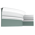 ПОТОЛОЧНЫЙ ПОЛИУРЕТАНОВЫЙ КАРНИЗ Orac Decor С339F NOBLESSE ГИБКИЙ