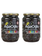 Маслины AgaOglu Baharatli вяленые со специями 720 г x 2 шт