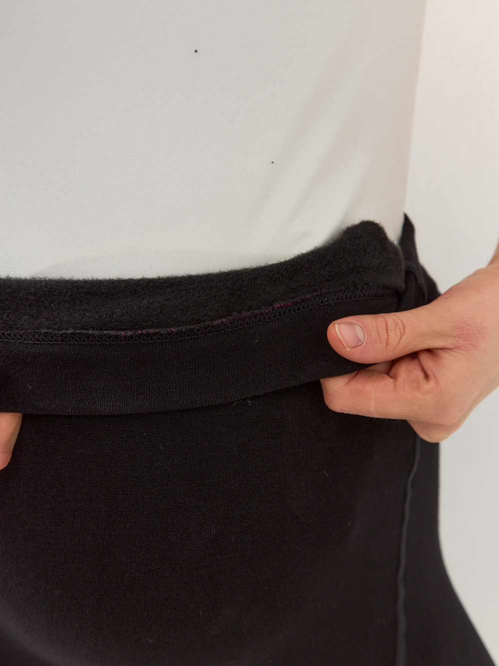 Лосины для беременных теплые с начесом