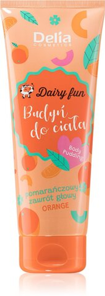 Delia Cosmetics Dairy Fun - успокаивающая пена для тела /  Orange 250  ml  / GTIN 5906750800905