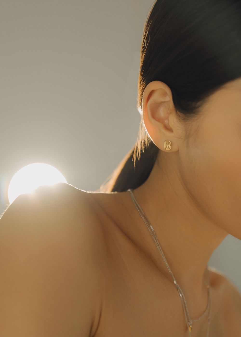 Серьги Crystal Classic с цитрином