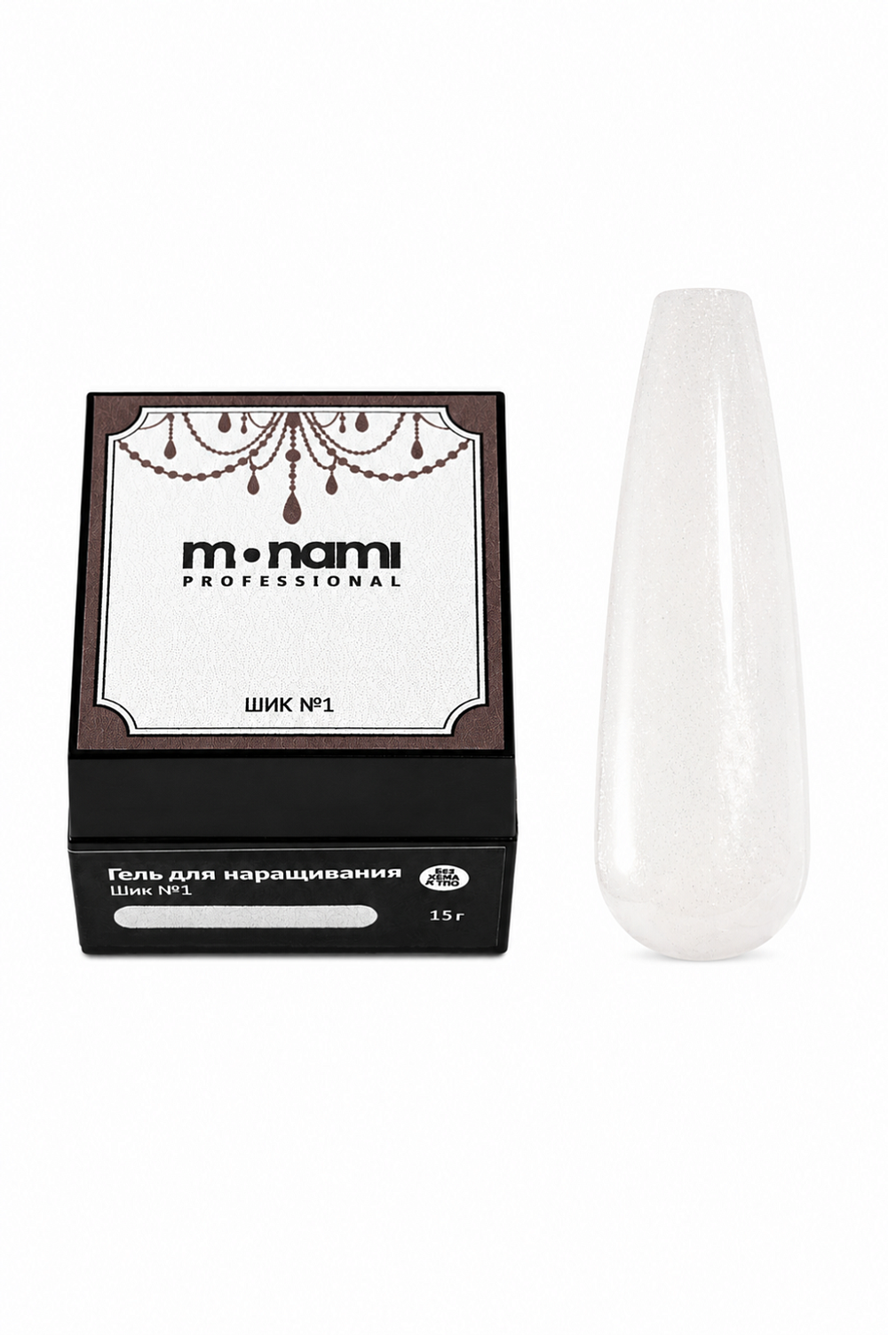 Monami Gel - Гель для наращивания ногтей Шик №1, 15гр